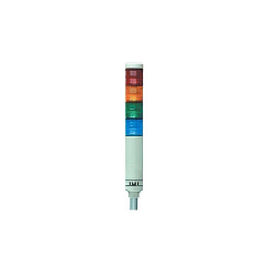 ĐÈN THÁP CẢNH BÁO 4 TẦNG CÓ CÒI HANYOUNG STL060-F-A11-4-M (SÁNG LIÊN TỤC, NHẤP NHÁY, 100-240V AC)