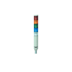 ĐÈN THÁP CẢNH BÁO 5 TẦNG CÓ CÒI HANYOUNG STL060-F-A11-5-D (SÁNG LIÊN TỤC, NHẤP NHÁY, 100-240V AC)